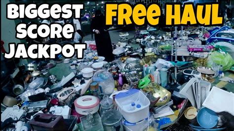 Jackpot Free Haul Dumpster Diving Biggest Score For Balikbayan Boxes