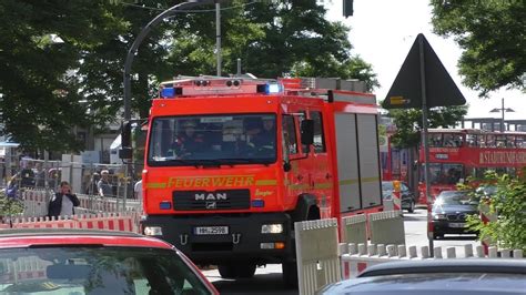 Pressluft LF 16 12 Freiwillige Feuerwehr Hamburg Eimsbüttel YouTube