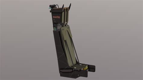 Ejection Seat Model Basic Buy Royalty Free D Model By Simaoelis D