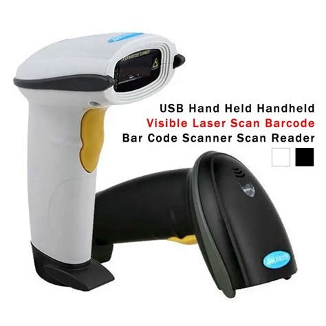 High Quality Portable Usb Handheld Visible Laser Scan Barcode Bar Code