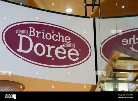 Bordeaux Aquitaine France 01 22 2020 Brioche Doree Logo Baker
