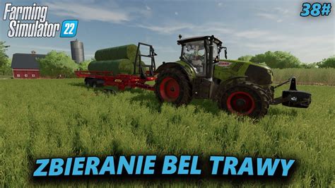 ZBIERANIE BEL TRAWY Farming Simulator 22 38 YouTube