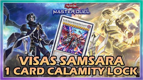 Mannadium Card Combo King Calamity Lock Ft Visas Samsara In Yugioh