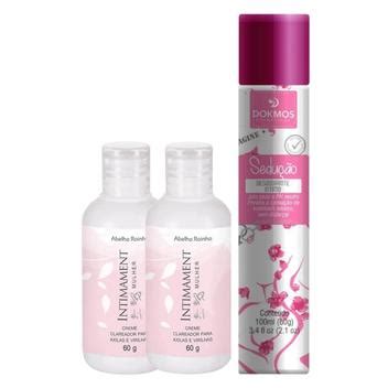 Kit 2 Creme Clareador Para Axilas E Virilhas Intimament 1 Desodorante