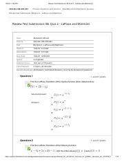 Review Test Submission Bb Quiz 2 LaPlace And Matricies Pdf 10