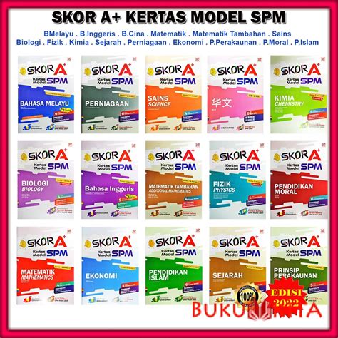 Buku Latihan Skor A Kertas Model SPM Edisi 2022 B Melayu B