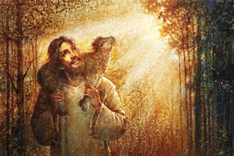 Yongsung Kim The Good Shepherd Jesus Art Jesus Painting Jesus