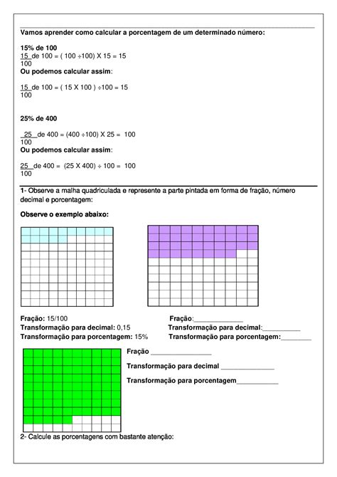 Plano De Aula Porcentagem 5o Ano Plano De Aula Porcentagem 5o Images Hot Sex Picture