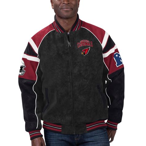 Officially Licensed NFL Men's Faux Suede Varsity Jacket by Glll ...