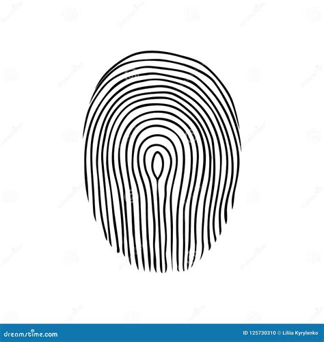 Fingerprint Or Dactylogram The Evidence In The Detective Investigation