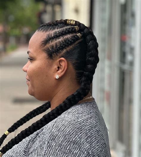 25 Two Cornrow Styles To Stay Glamorous In 2024