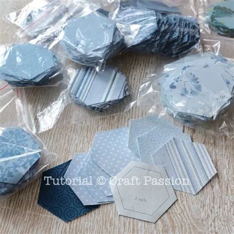 Quick Machine Sew Hexagon Flower Quilt Block • Craft Passion
