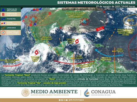 La Jornada Alertan En Sinaloa Por Tormenta Nora En El Pac Fico