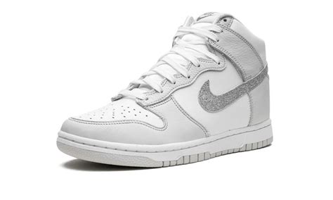 The Womens Nike Dunk High Silver Swoosh Is A Womens Exclusive