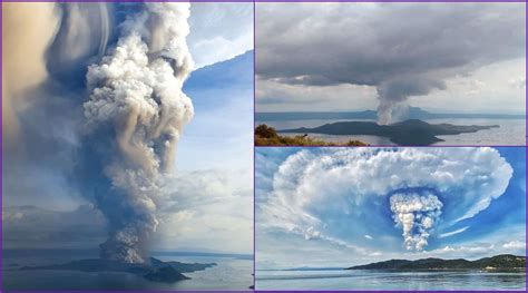 Taal Volcano Erupts In Philippines Terrifying Pics And Videos Of Smoke