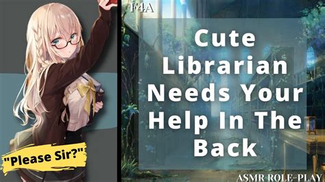Video Flirty Librarian Begs For Help Closing Shop ASMR On The Desk Teasing Whispers Hot