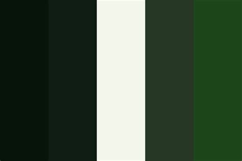 Dark Green Color Palette