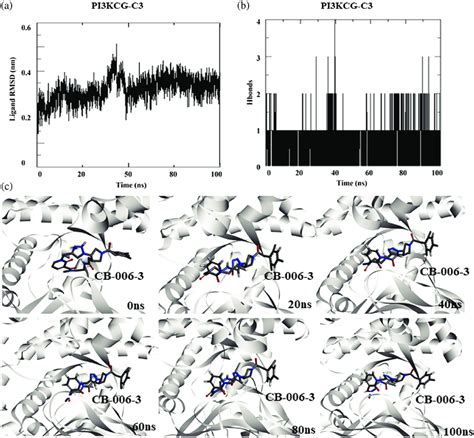 Molecular Dynamics Simulation Of Pi Kcg Complexed With Cb A