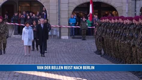 Van Der Bellen Reist Nach Berlin Oe24 Tv