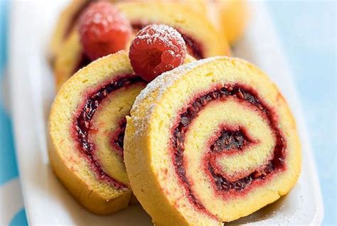 Gâteau roulé à la framboise d Anne Sophie Pic