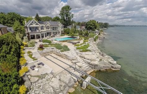 Stunning Lakefront Home In Mississauga Ontario Canada Lakefront