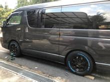 HOT STUFF マッドクロスグレイス のパーツレビュー ハイエースバン J san みんカラ