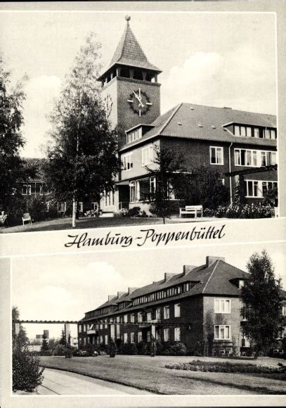 Ansichtskarte Postkarte Hamburg Wandsbek Poppenbüttel akpool de