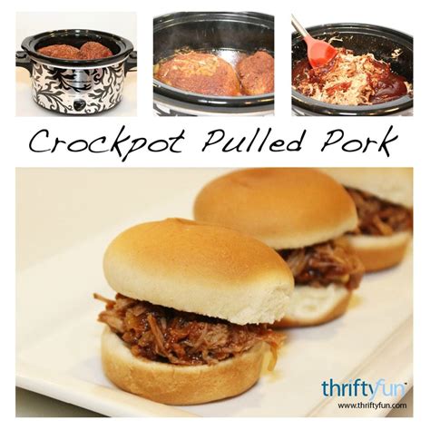 Crockpot Pulled Pork Recipes Thriftyfun