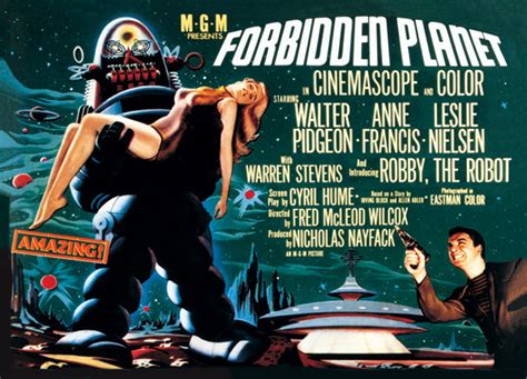 Poster Quadro Forbidden Planet Su Europosters