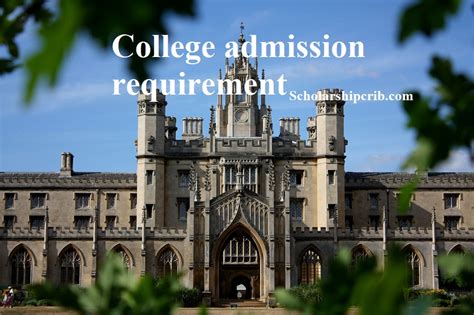 University Admission Requirements - ScholarshipCrib