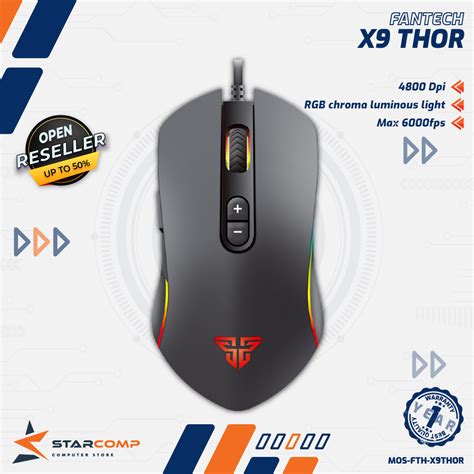 Jual Mouse Gaming Fantech X Thor Mouse Fantech X Thor Macro