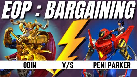 Peni Parker Boss Eop Bargaining L And Def Utility Objectives Marvel Contest Of Champions