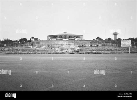 The Construction Of The Roman Quarter Europa In 1958 On The Hill