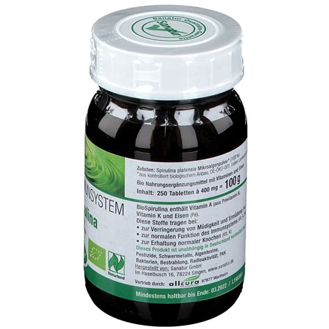 Sanatur Bio Spirulina St Shop Apotheke