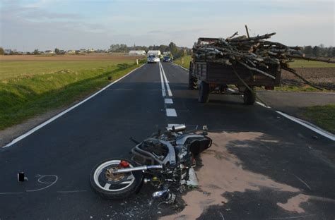 Tragiczny Wypadek W Konstantynowie Latek Kt Ry Kierowa Motocyklem