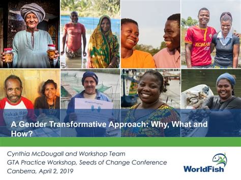 A Gender Transformative Approach Why What And How Ppt