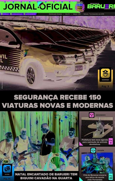 PDF SEGURANÇA RECEBE 150 VIATURAS NOVAS E MODERNASportal barueri sp