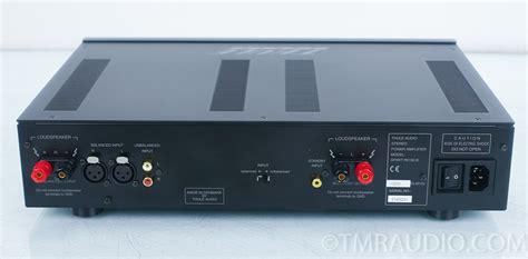 Thule Spirit Pa 150b Stereo Power Amplifier The Music Room