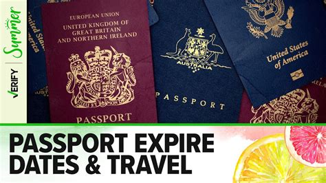 If Your Passport Expires Within Six Months Some Countries Wont Let