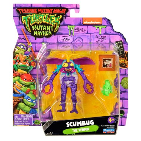 Teenage Mutant Ninja Turtles Mutant Mayhem 10cm Figure Scumbug The Vermin Smyths Toys Uk