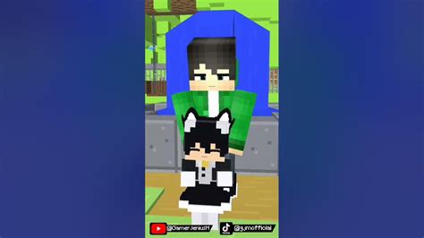 Menjadi Chibi Maid Didepan Cowok Minecraft Animation Youtube