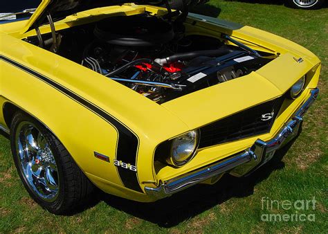 Yellow 69 Camaro Photograph By Mark Spearman Fine Art America