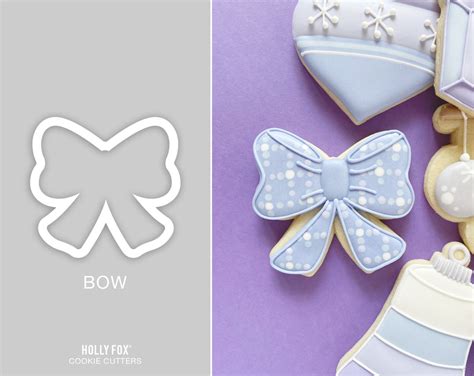 Bow Cookie Cutter Etsy