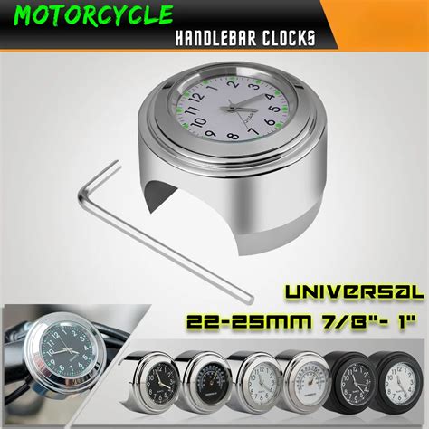 Horloge Tanche Pour Moto Hurbike Therye Thermo Fit Guidon Ou