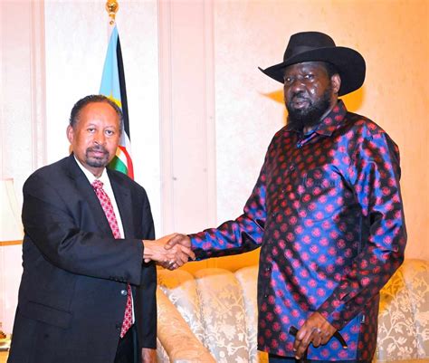 Kiir Meets Former Sudan S Prime Minister Hamdok In Dubai Eye Radio