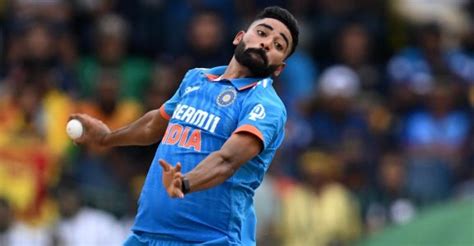 Mohammed Siraj Reclaims No 1 Spot Among Odi Bowlers Cricket News