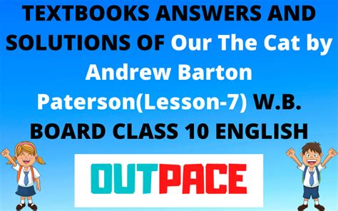 Answers Of Our The Cat By Andrew Barton Paterson Outpace