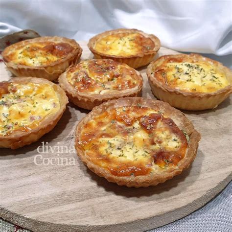 Mini Quiches Para Aperitivos Receta De Divina Cocina