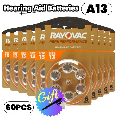 Batterie Rayovac Patricia Pour Proth Ses Auditives Zinc Air A A