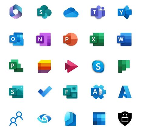 Free Microsoft App Icons Pack Figma TitanUI Microsoft Icons Icon